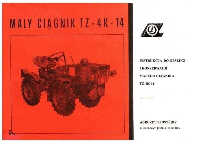 Instrukcja obsługi i katalog części TZ 4 K 14 PL