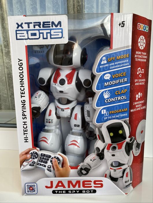 Робот-шпигун Blue Rocket STEM Джеймс