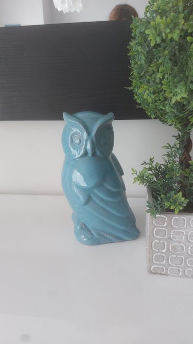 Peixe e mocho decorativo
