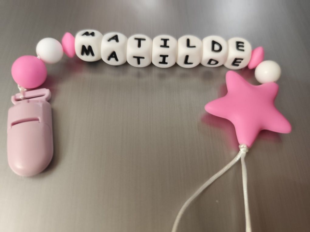 Fita de chupeta "Matilde" em silicone