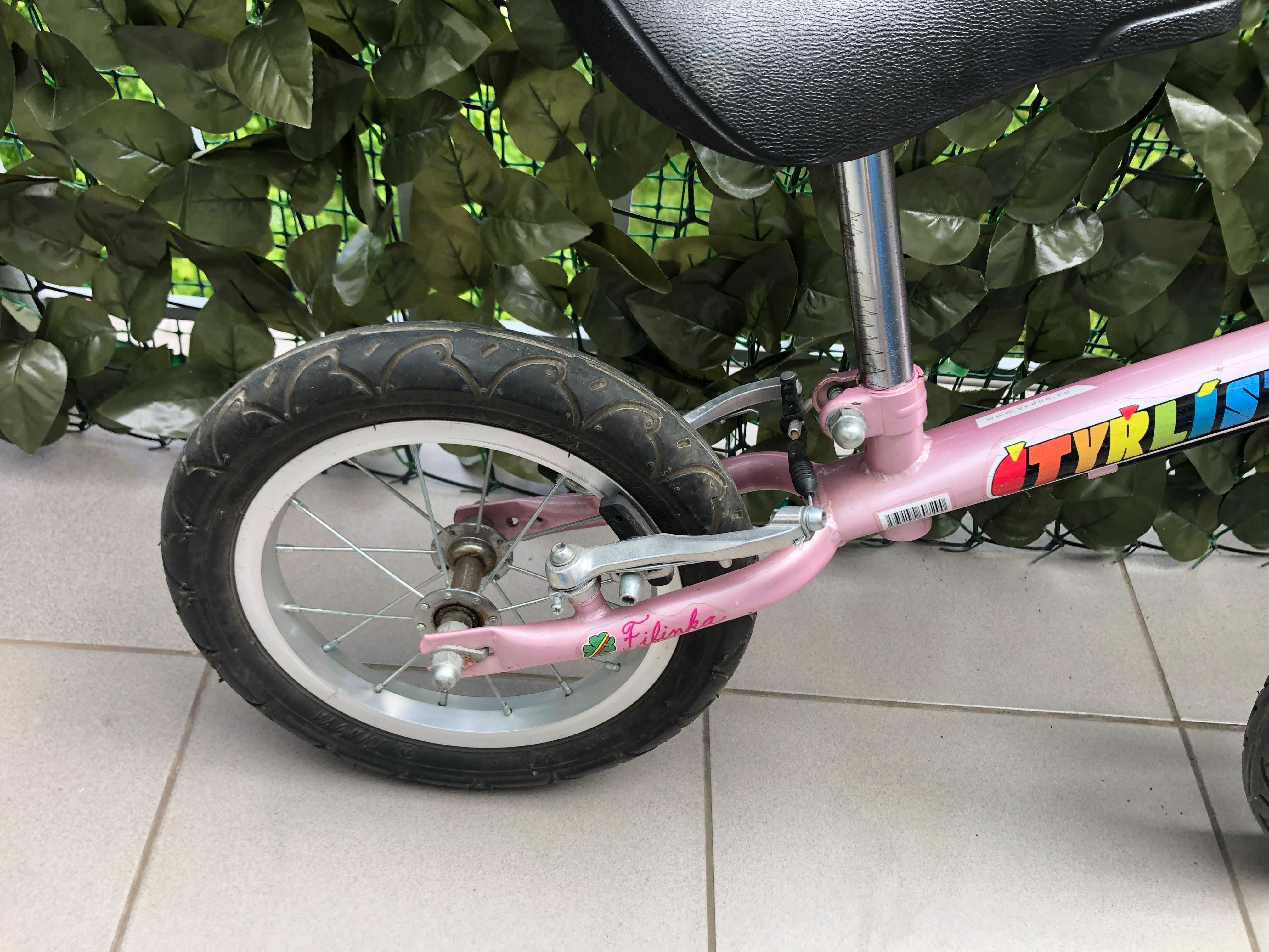Fantastyczny rowerek biegowy 12" cali.