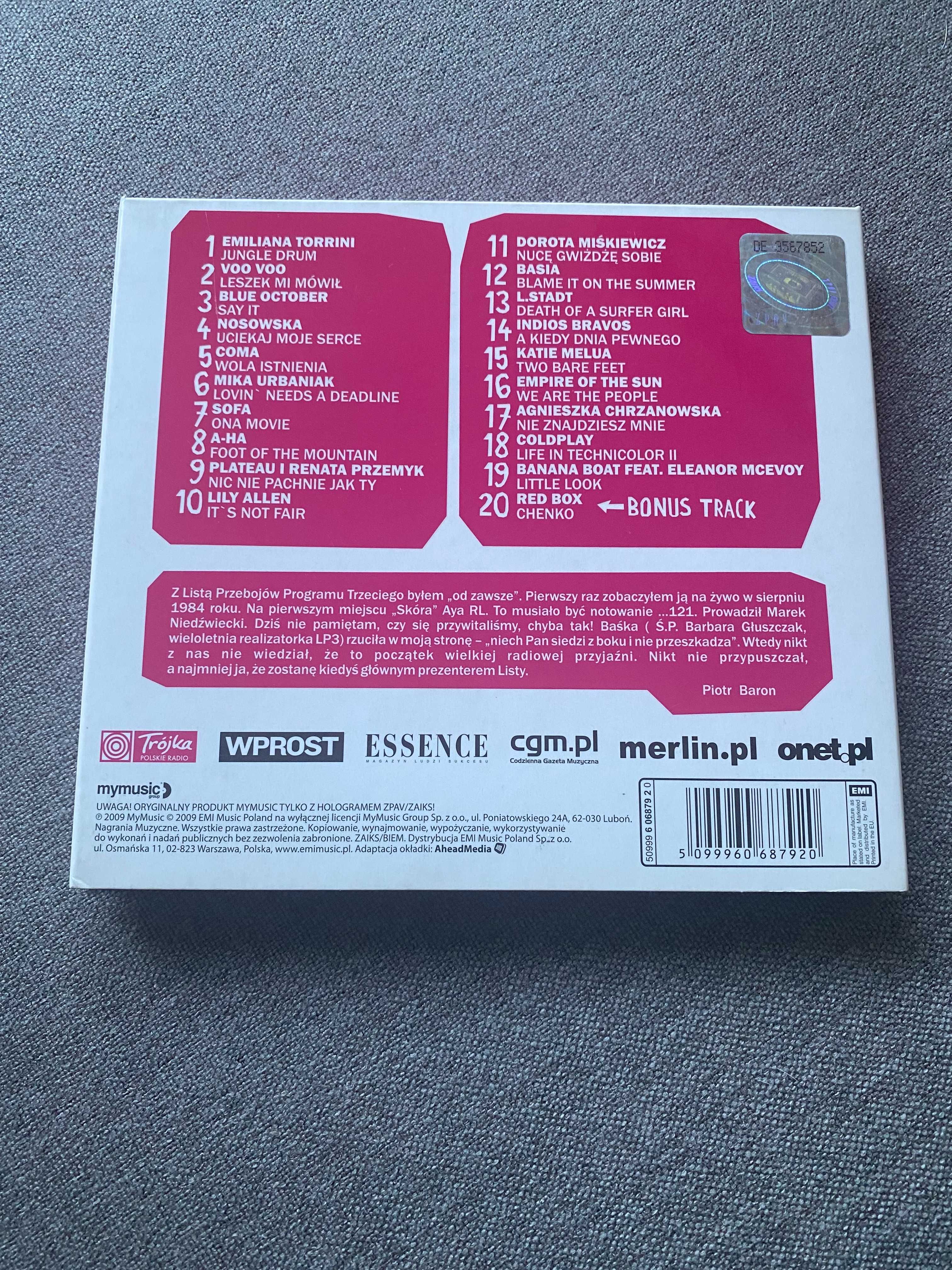 lista przebojów programu trzeciego prezentuje piotr baron album cd