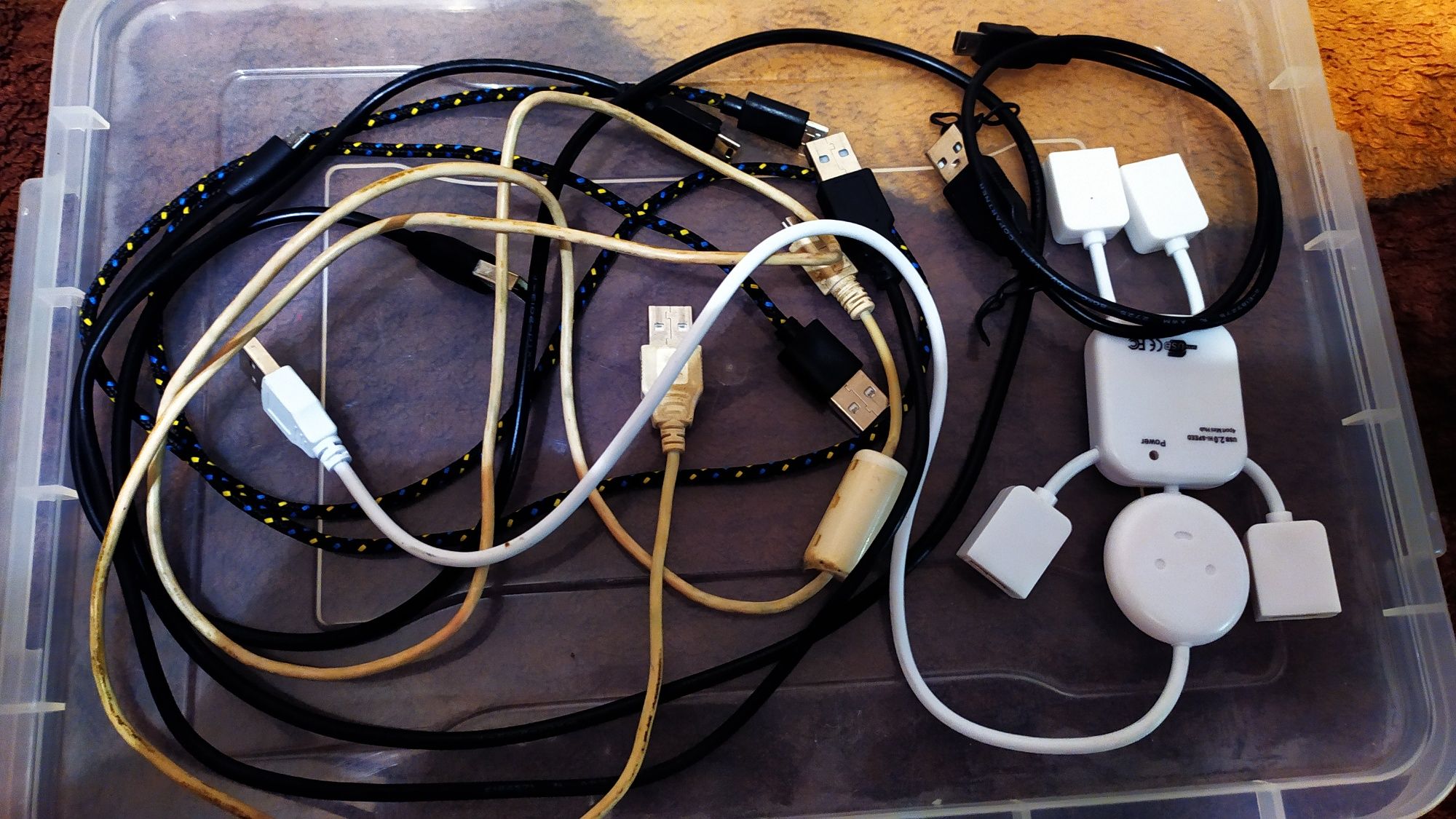 Провода USB различной конфигурации