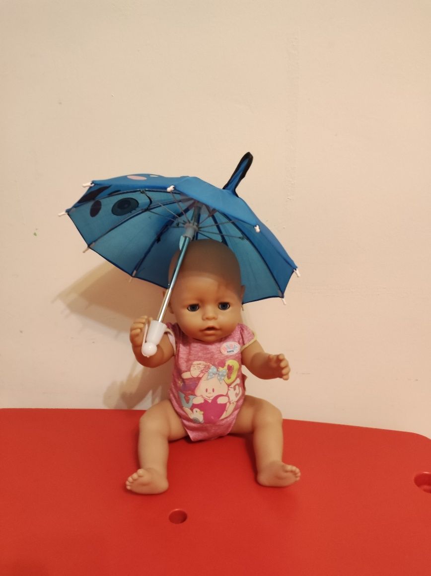 Зонтик для кукол Beby born, цвет голубой