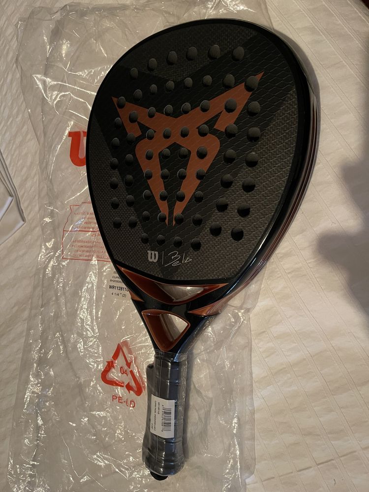 Raquete Padel Wilson Cupra Bela edicao limitada