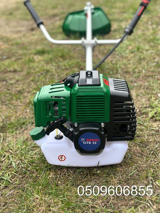 Бензокоса BOSCH GTR 52 (5.2 кВт 52 см куб) мотокоса тример + масло