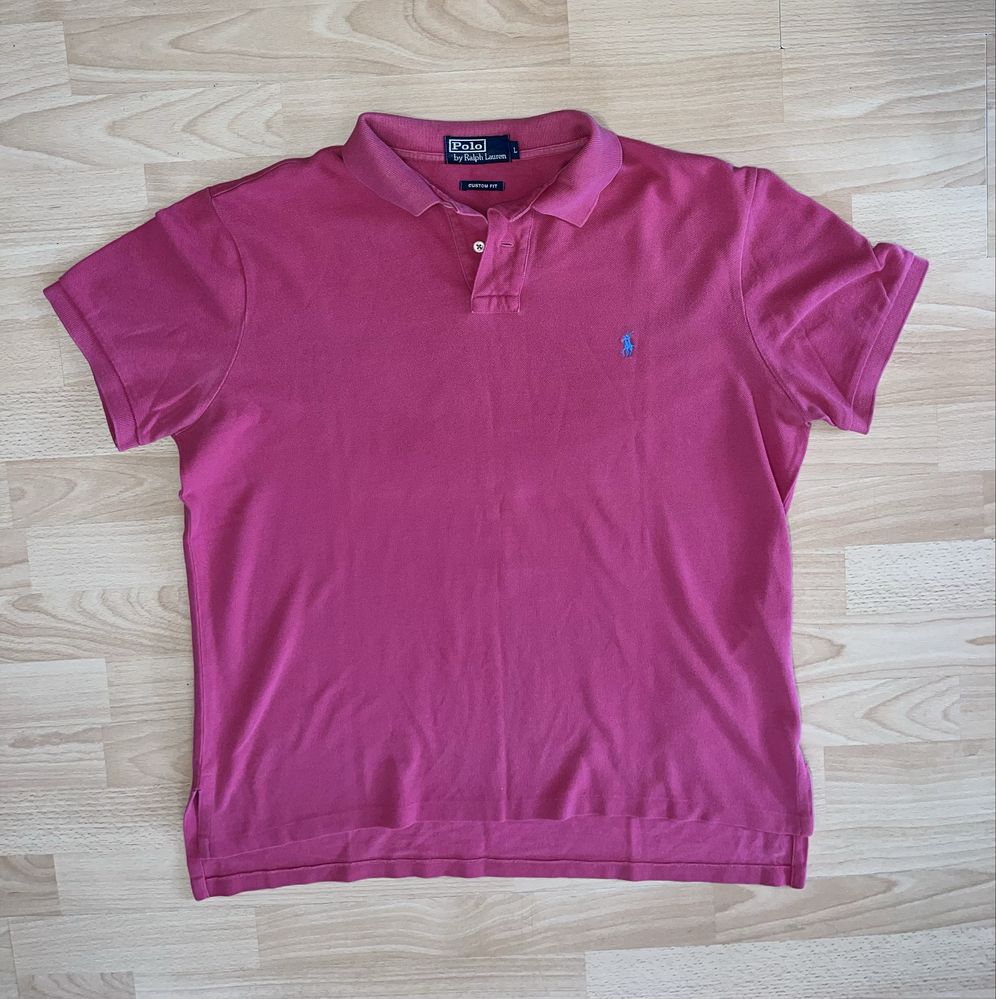 Koszulka polo Ralph Lauren różowa oryginalna
