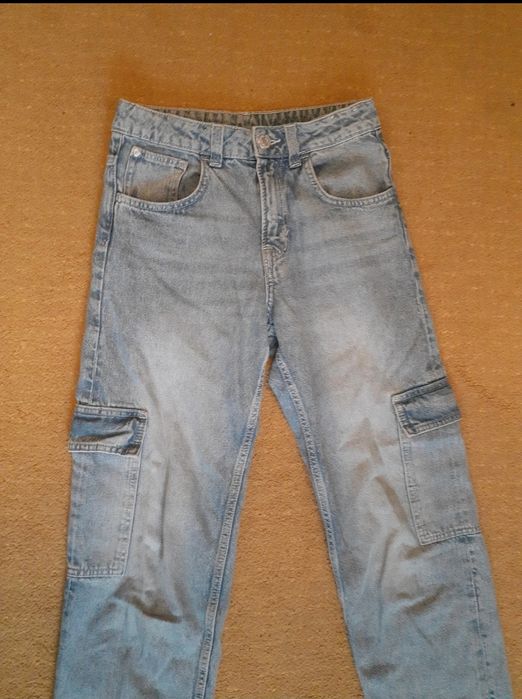 Spodnie jeansy, H&M, rozm.  152