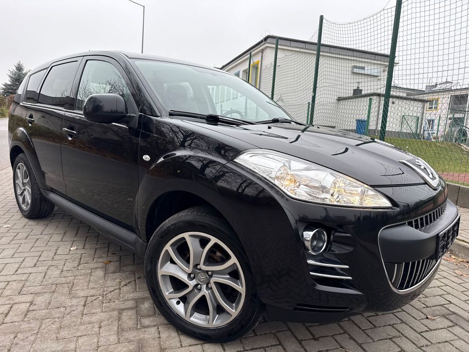 Peugeot 4007 2010r 2.4i AWD Manual 2kplKol WzorowyStan Opłacony Szwajcar