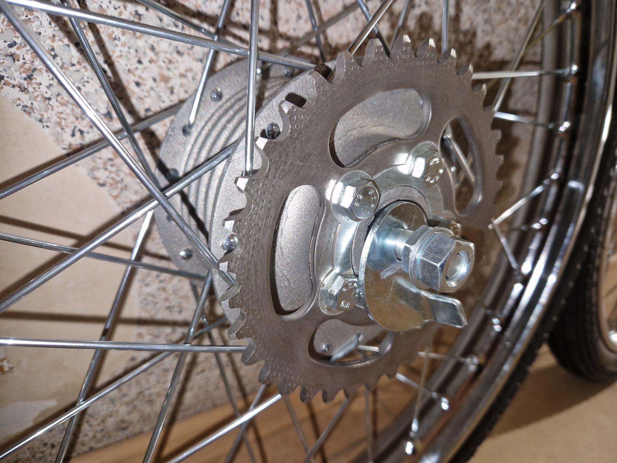 Odnowione kola kpl Romet komar r19" pl wycentrowane
