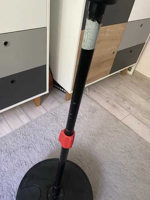 Boks Stojak Gruszka Płaski + Rękawice Ochronne Bokserskie  (Inpost)