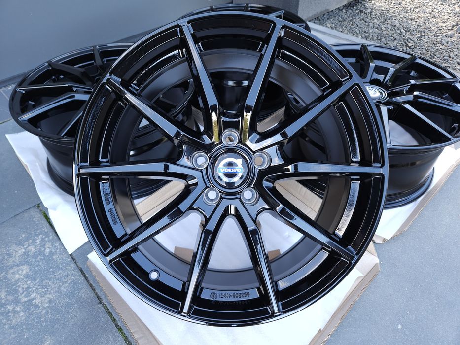 Volvo 18 Nowe 5x108 XC60 S60 S90 XC40 V60 V40 V90 XC70 S80 V70 Czarne