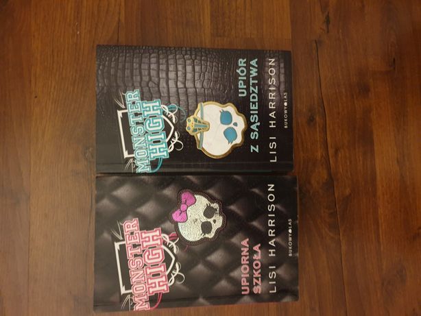 Książki Monster High 2 części