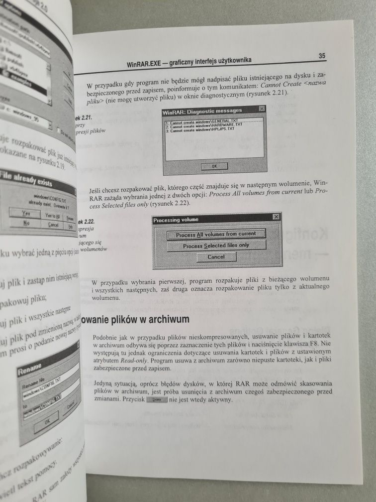 WinRAR wersja 2.0 dla Windows - Andrzej Dudek - Książka