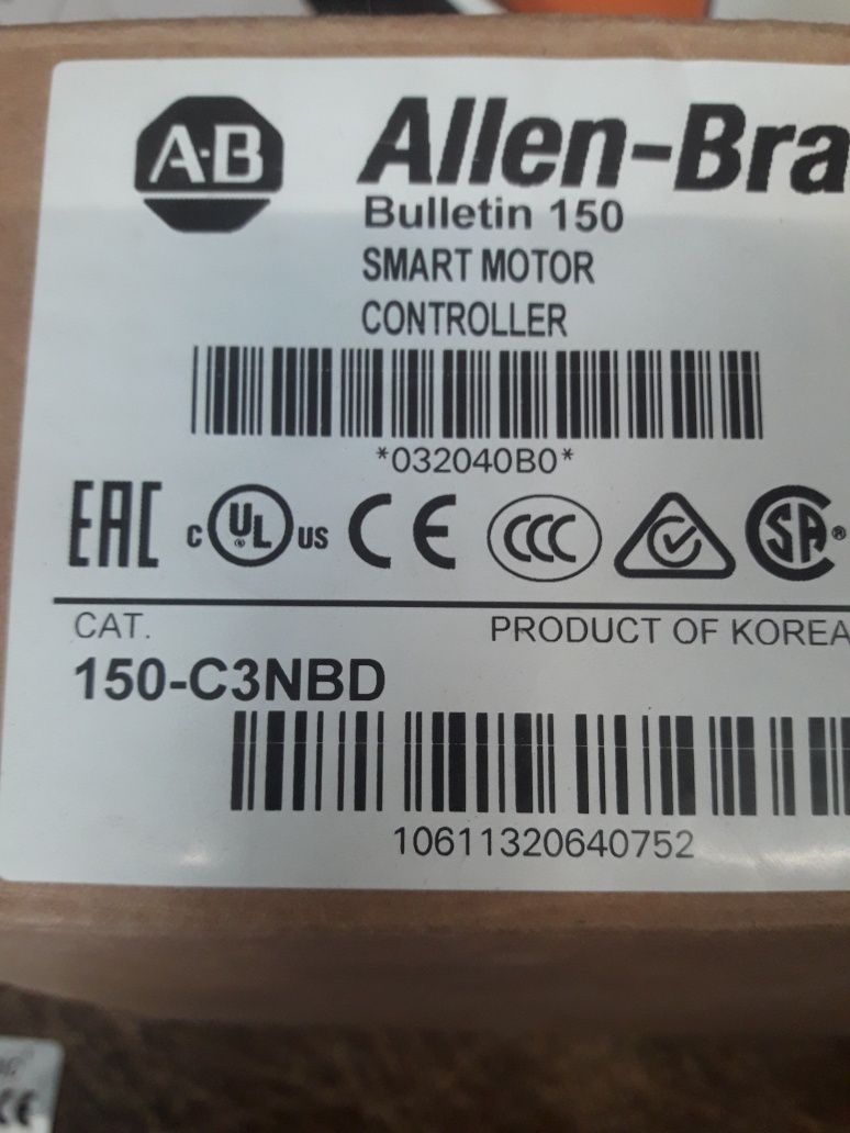 Układ łagodnego rozruchu Softstart ALLEN BRADLEY 3 faz.1.1 kW