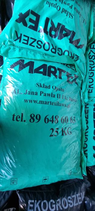 Ekogroszek GROSZEK 26MJ luz węgiel do podajnika
