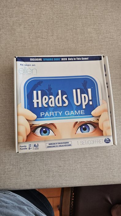 Jogo Heads Up do programa Ellen