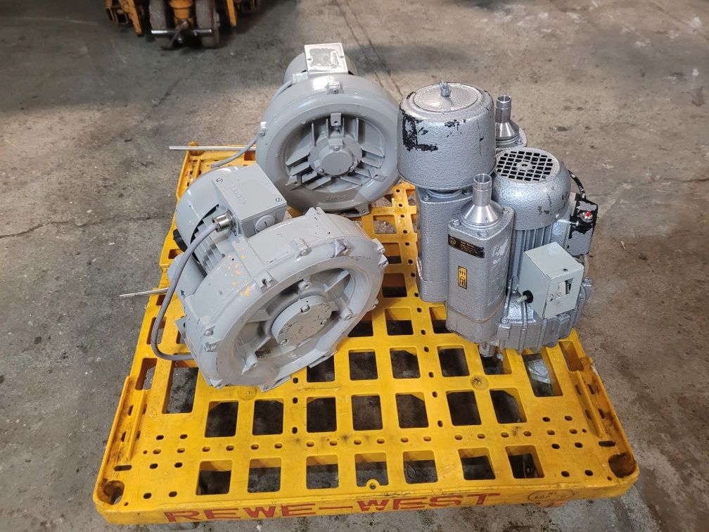 Wentylator bocznokanalowy 0.43kw becker siemens z Niemiec
