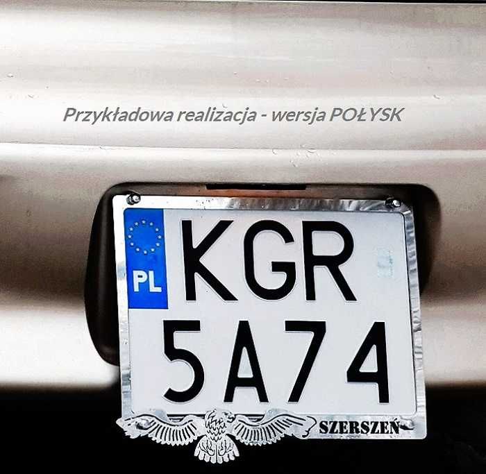 RAMKA do dużej tablicy kwadratowej zabytkowej dwurzędowej z usa Garbus
