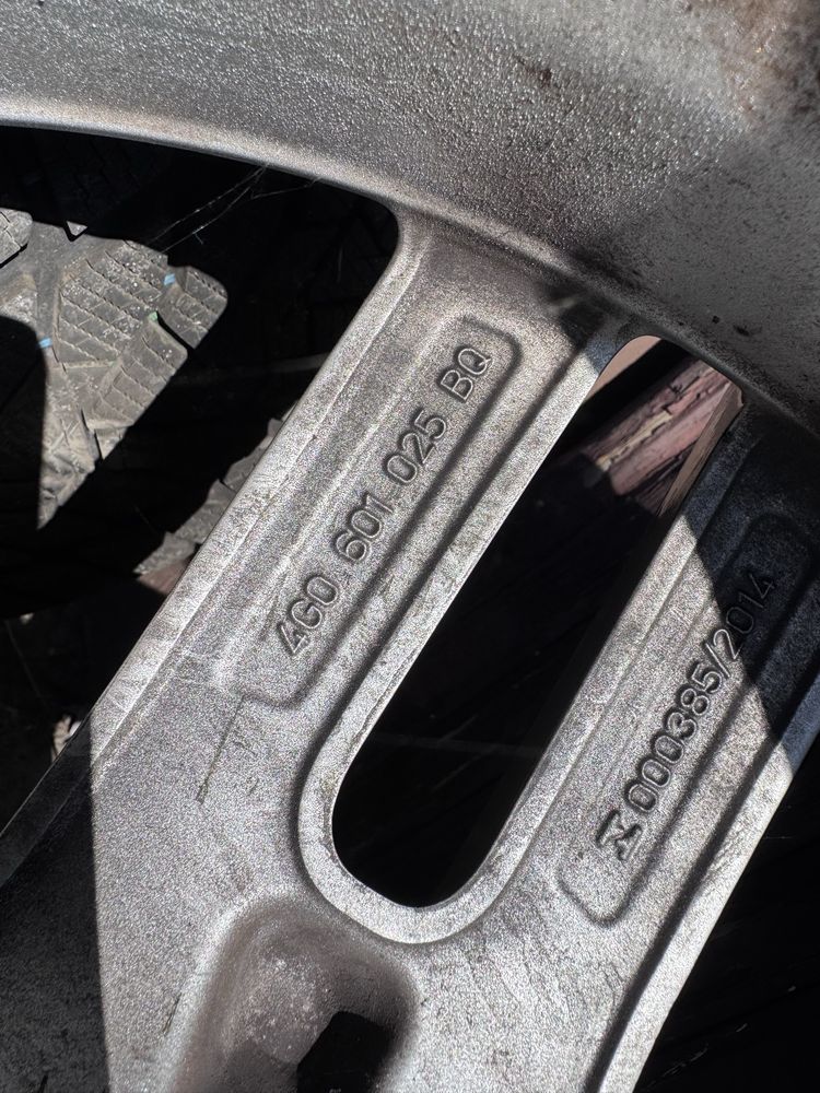 Koła Audi A6 C7 A7 255/40/19 100V Uniroyal Winter Expert 9mm jak nowe