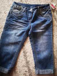 C&A spodnie jeansowe rybaczki 34 Nowe