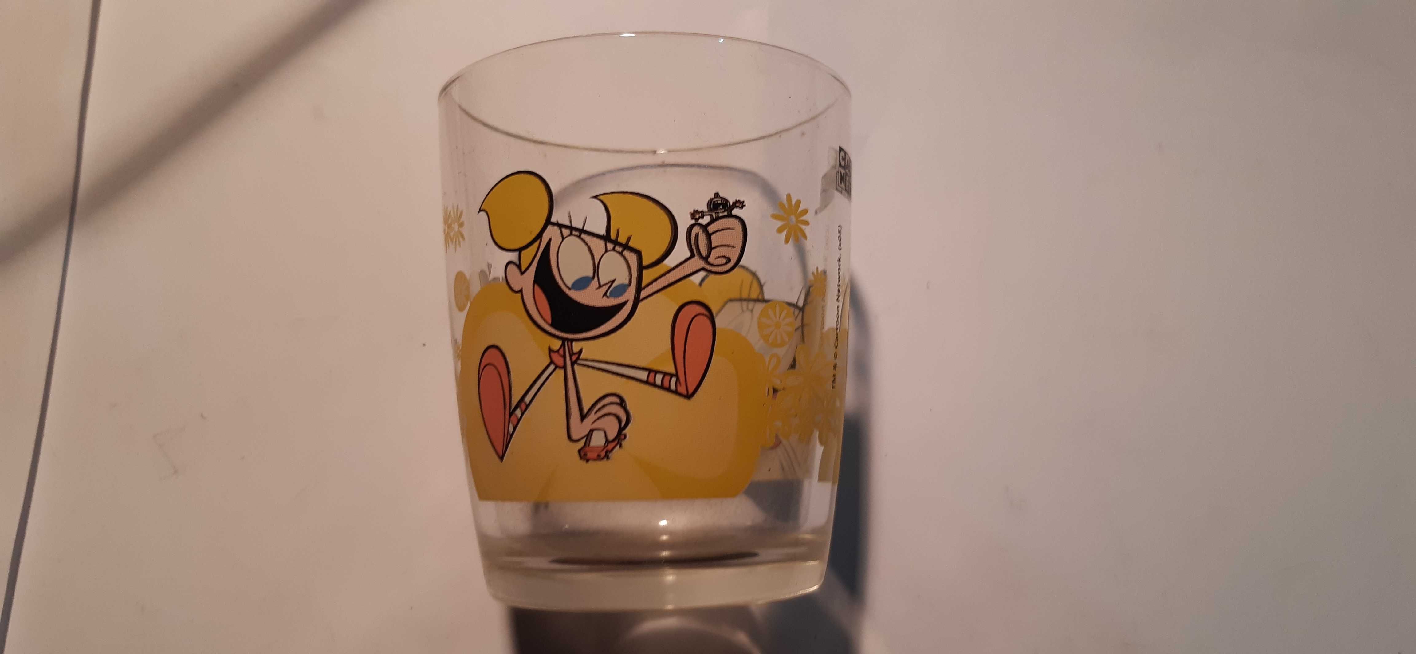 Labolatorium Dextera szklanka Dexters Laboratory nutella 2 szt. zestaw