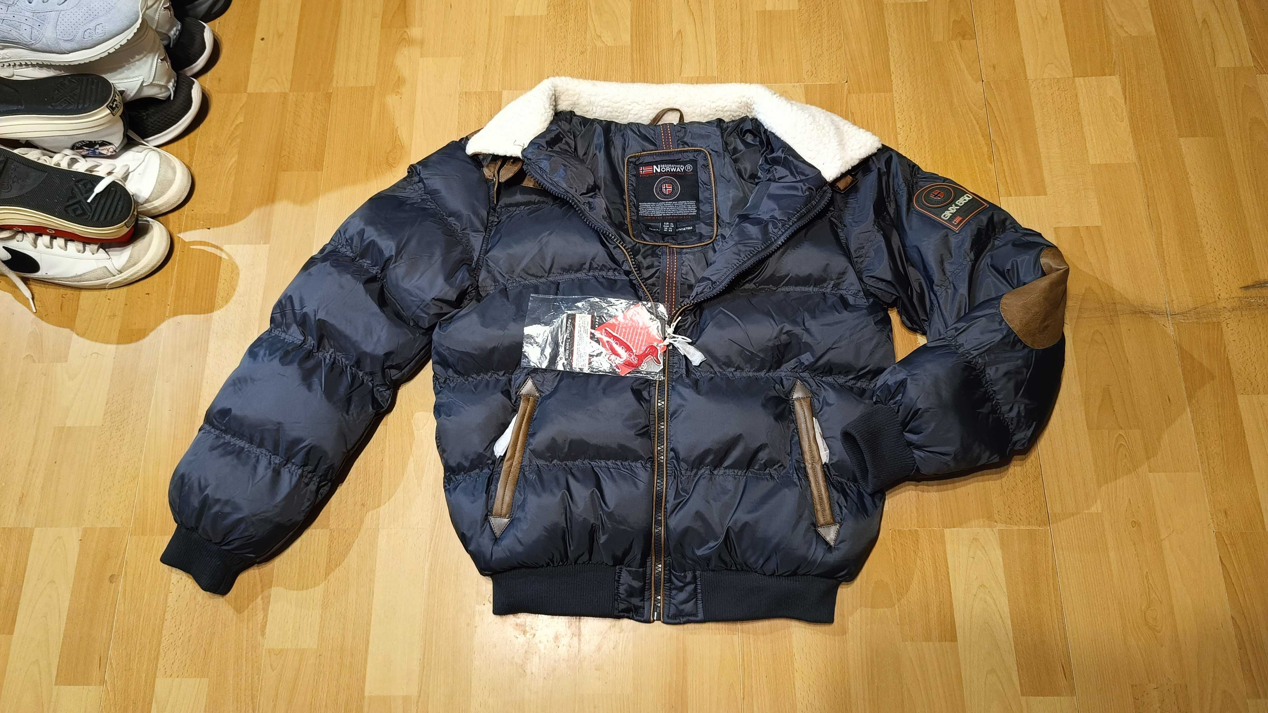 Zimowa kurtka GEOGRAPHICAL NORWAY ABRAMOVITCH r.XL nowa stan idealny