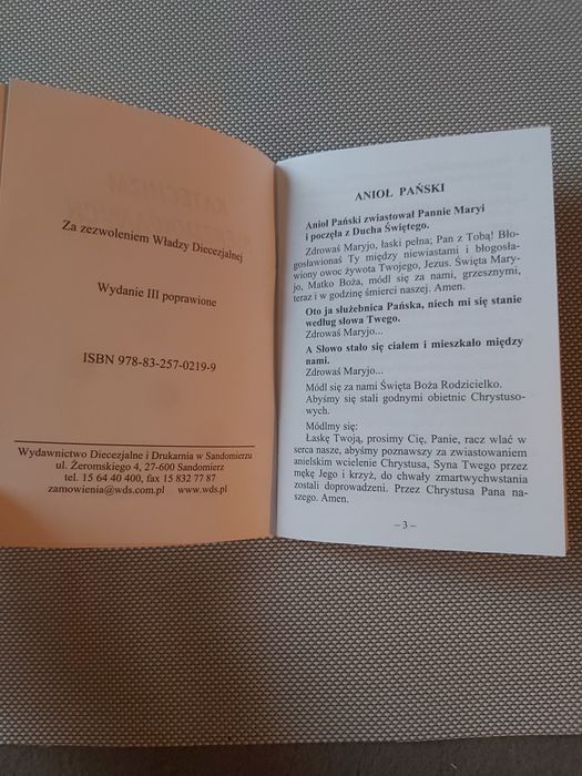 Katechizm Bierzmowanych książeczka przygotowujaca do Bierzmowania