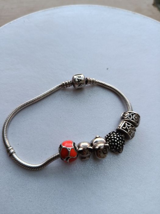 Срібний браслет Pandora