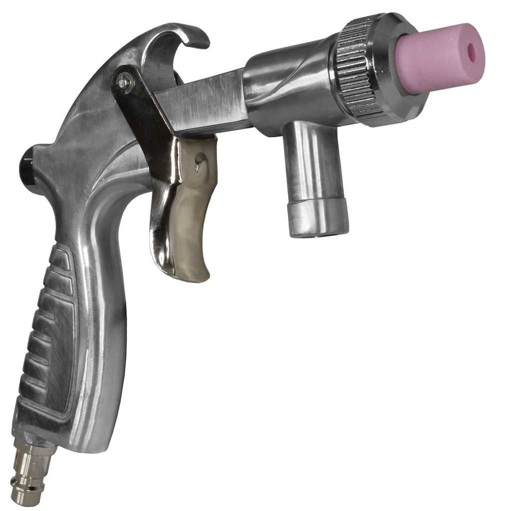 Pistolet do piaskowania + 4 dysze ceramiczne komplet 4,5,5,6,7mm