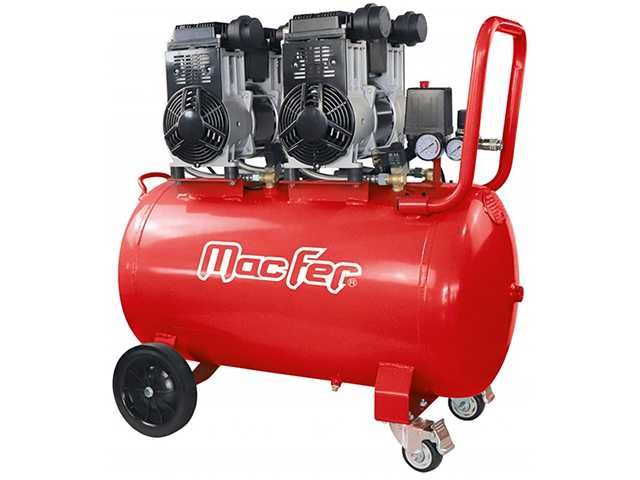 Compressor Ar Silencioso CA4409 6HP 100Lt | Macfer 044.0009