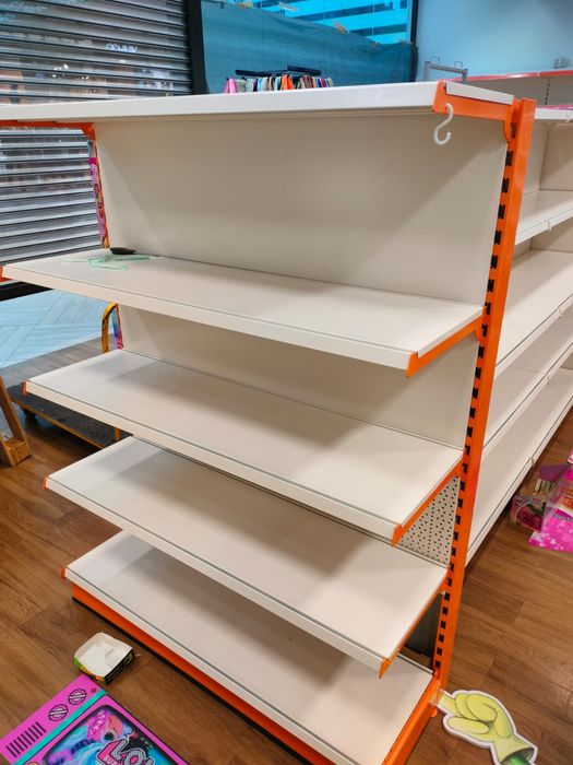 Regały sklepowe jednostronne i dwustronne Gondole Okazja FV