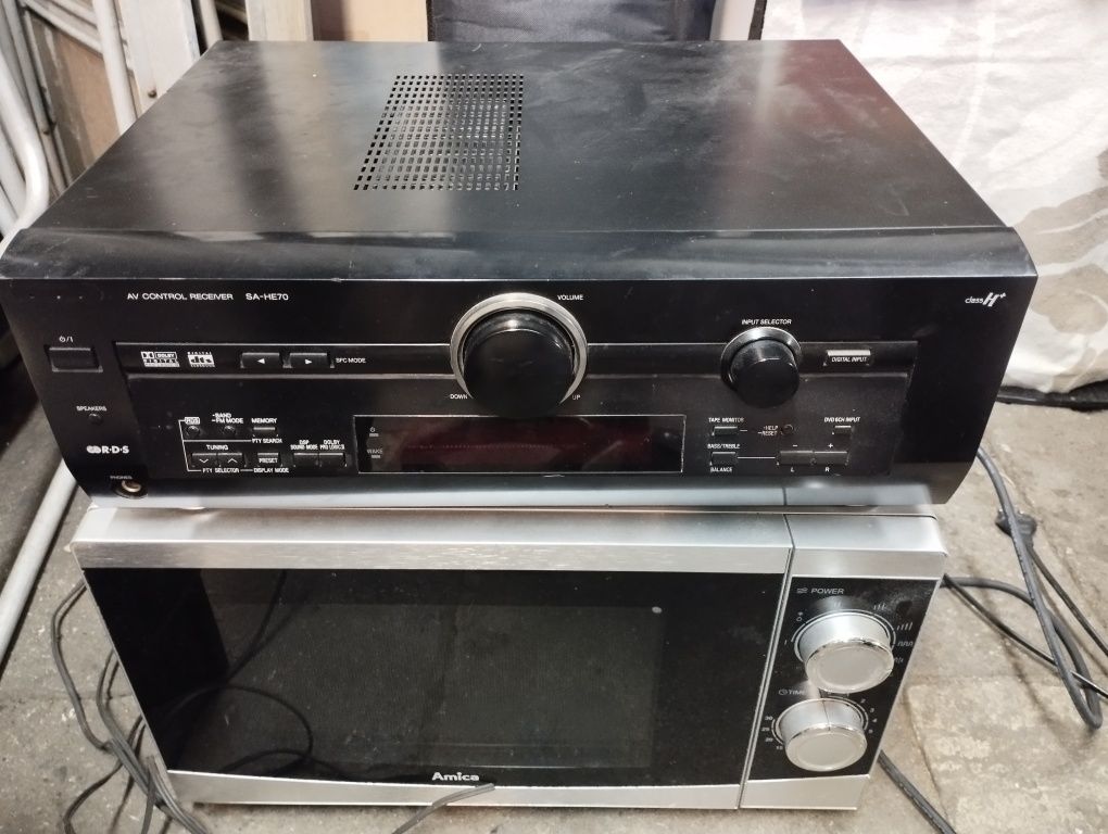Tuner amplituner wzmacniacz CD Panasonic SA HE70
