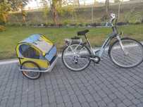 Sprzedam wózek rowerowy riksza
