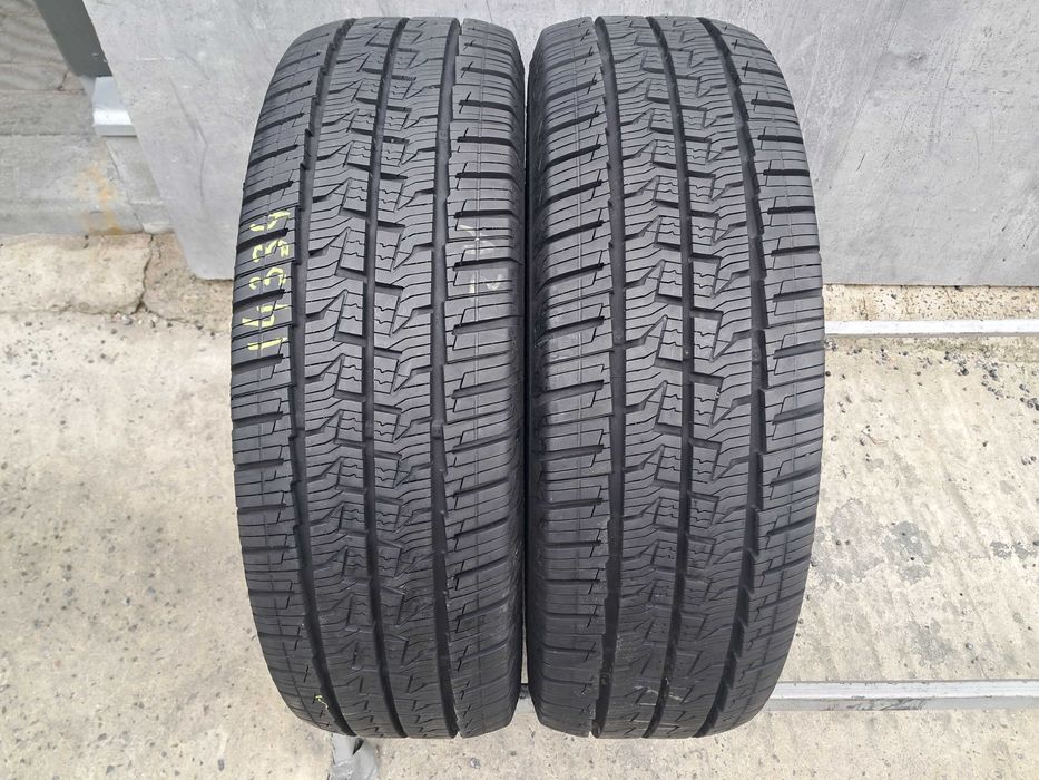 Резина 95% протектор Continental 195/70 R15C VanContactFourSeasons