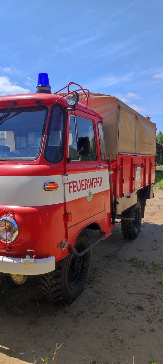 Robur 4x4 Straż pożarna