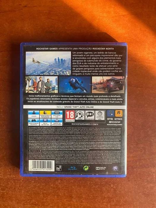 Grand Theft Auto V para PS4