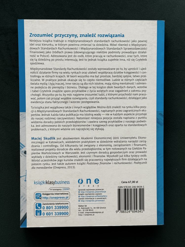 Maciej Skudlik - Międzynarodowe Standardy Rachunkowości