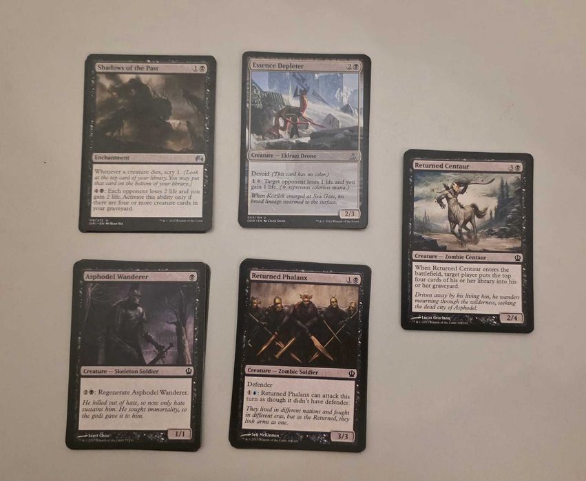 Cartas Magic - Pretas