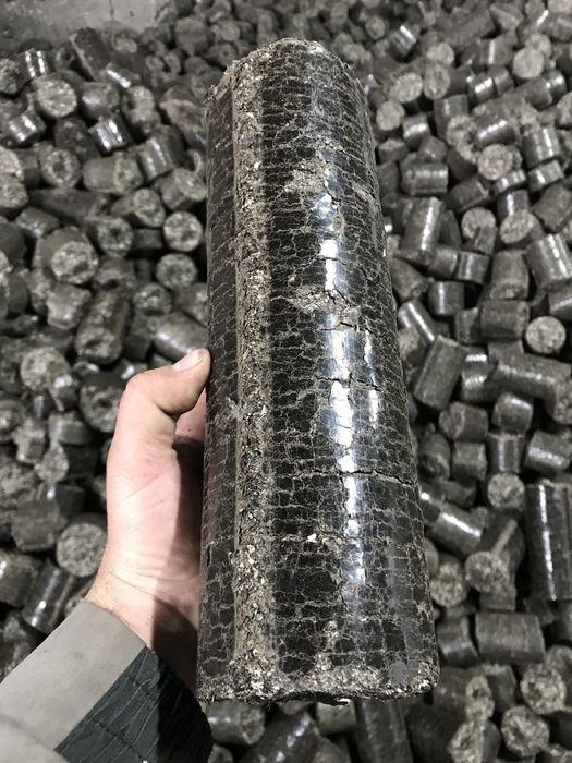 Брикеты из лузги подсолнуха