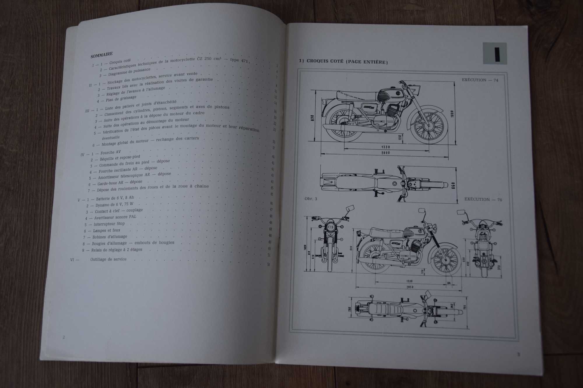 Instrukcja Katalog CZ jawa wsk komar romet mz shl junak