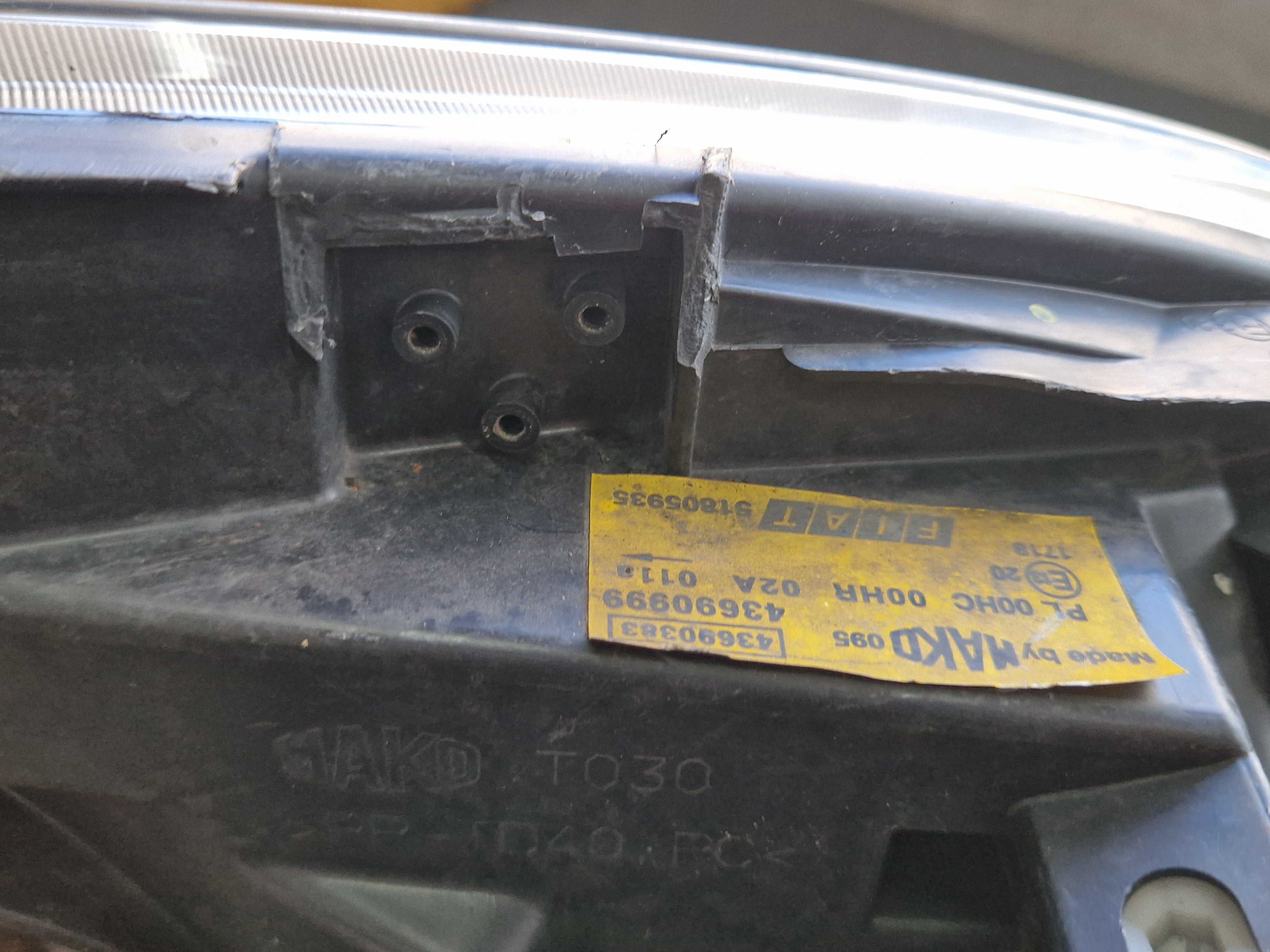 Lampa Lewy Przód FIAT DOBLO I 436.909.99