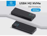 Внешний карман Hagibis 40Gbps M.2 NVMe SSD to USB4, Thunderbolt 4
