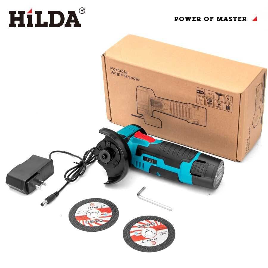 Hilda 12v аккумуляторная мини болгарка,