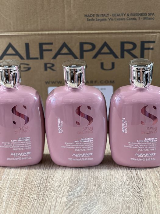 Alfaparf Lino Moisture безсульфатний шампунь для сухого волосся