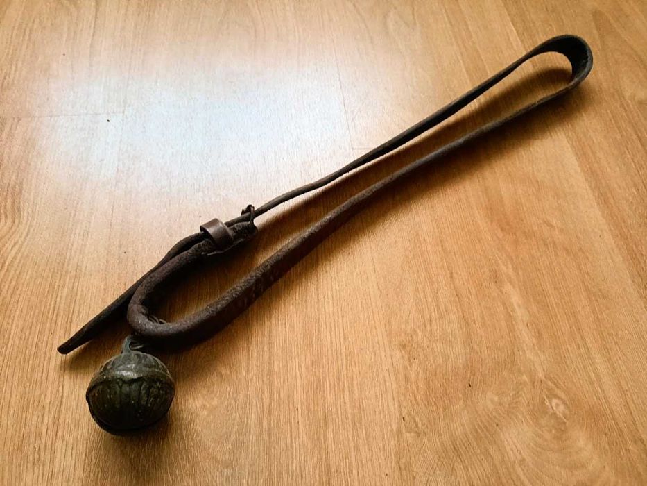 Guizo acessório de equitação em cabedal