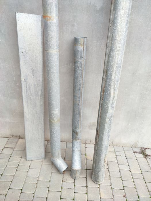 Продам отливы, желоба, водостоки,б/у