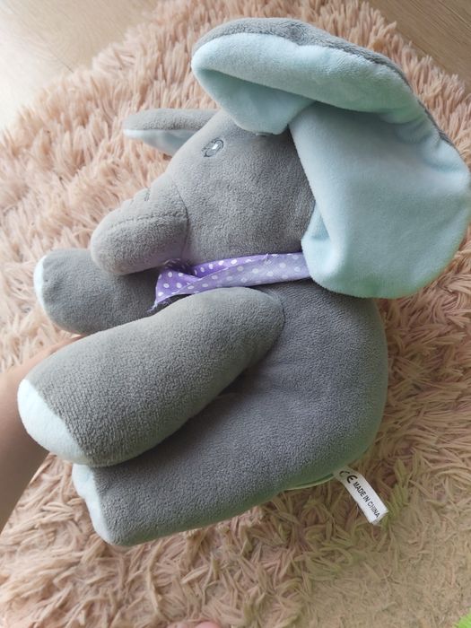 Interaktywny pluszowy słoń śpiewający