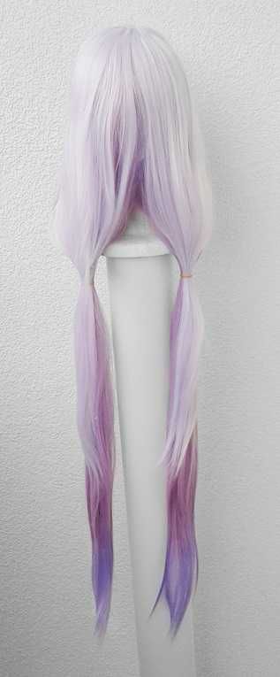 Kanna Kobayashi cosplay wig Dragon Maid sama fioletowa ombre peruka