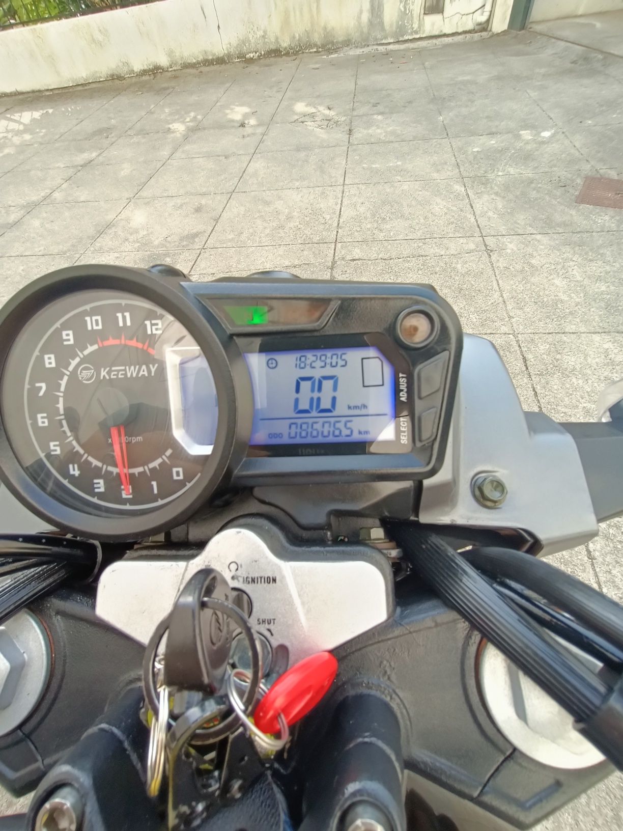 Keeway RKV 125 8K km!